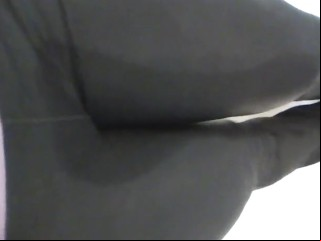 Girl Wetting Her Tight Yoga Pants 1
