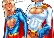Power Girl Supergirl Lesbian Hentai Images 1